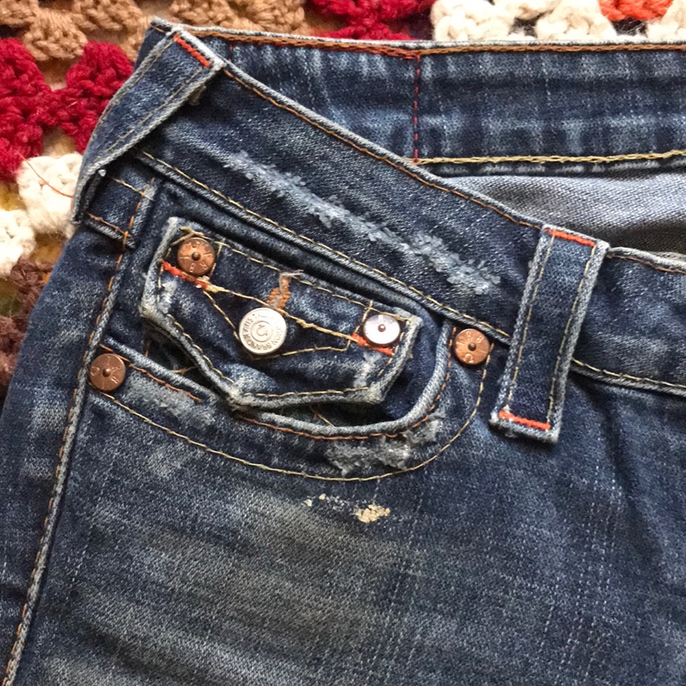 TRUE RELIGION VINTAGE BOOTCUT JEANS - Picture 7 of 11